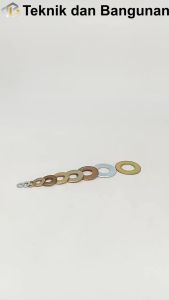 Ring Baut Ukuran M4 isi 100pcs per Pack