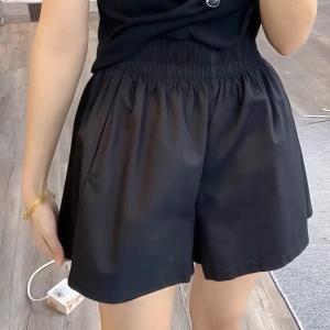 Slimming High Waist Wide Leg Casual Pants Womens Flower Bud Shorts Loose Fit Thin Style Korean Version Summer New Arrival