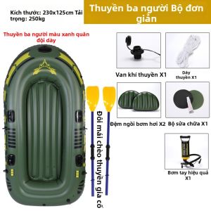 BONINGYU | Thuyền câu hơi chống mài mòn cho cứu hộ và câu cá