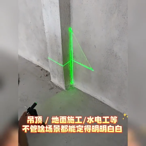 Infrared Laser Level High-precision Cross Line Tool Compact Green Light Leveler Outdoor Multi-functional Measuring Device
