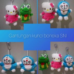 boneka SNI accesories gantungan kunci boneka tempel kaca SNI produk pabrikan