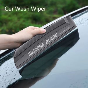 Non-Scratch Soft Silicone Handy Squeegee Car Wrap Tools Water Window Wiper Drying Blade Clean Scraping Film Scraper Accessories