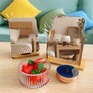 [FREESHIP] Gương Trang Điểm Để Bàn Bằng Gỗ Cao Cấp Phong Cách Hàn Quốc