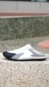 Sepatu Cowok Kekinian Nyaman Sepatu Hangout Sepatu Sneakers Slip On Casual MS11