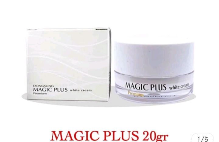Magic Plus White Cream Premium Original 20gr 1pc