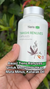 Renuves Tiens Eye Vitamin – Supports healthy vision and a healthy macula contains vitamins and minerals. Original product 100% MOH (KKM) certified.