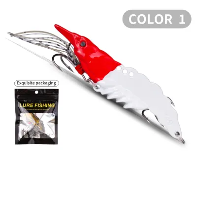 1PCS Jigging Shrimp Metal VIB Fishing Lure 5g/7g/11g/14g Sinking Wobbler Hooks for Pike Artificial Bass Fishing Tackle