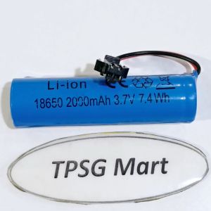 Pin sạc 18650 cho đèn Led quạt sạc đồ chơi điều khiển.../ Pin Lithium ion 18650 (3.7V / 2000mAh)