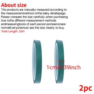 High Temperature Resistant Adhesive Tape Green Kapton Polyimide Tape for PCB Soldering 3D Printer Electronic Repair