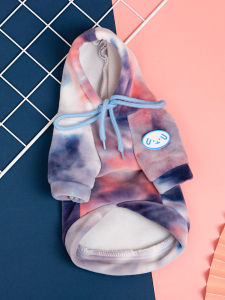 เสื้อผ้าสุนัขแบบลำลอง เสื้อแจ็คเก็ตผ้าฝ้ายสำหรับฤดูใบไม้ร่วงและฤดูหนาว สำหรับรูปภาพแฟชั่น Teddy ขนาดกลางและเล็ก หมาแมว คอกาแฟ