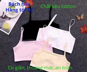 Áo lót lá Áo Ngực học sinh cho bé gái tuổi dậy thì áo ngực bé gái mới lớn bra học sinh cấp 1 đến cấp 3 cotton