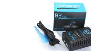 ComCharger Imax B3 20W 1.6A Compact Portable Battery Balance Charger For 7.4V 11.1V RC LiPo Battery EU US