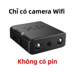Camera Giám Sát Mini Không Dây Wifi HD 1620P Ghi Âm Video Và Âm Thanh Điều Khiển Từ Xa Qua Ứng Dụng Di Động Hoạt Động 7x24h V380 Pro