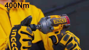 Máy siết bu lông pin 20V motor không chổi than lực siết 400Nm Ingco CIWLI2040 | Thân máy CIWLI20401