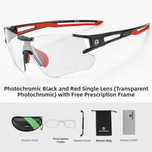 RockBros | Polarized Color Changing Prescription Cycling Glasses