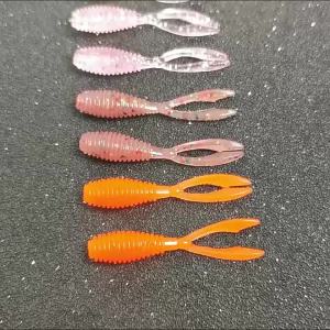 10 Chiếc Mồi Câu Mềm Spinpoler AJING 36mm Mồi Giả Hai Đuôi 0.3g Mồi Cá Mú Mồi Silicon Hình Con Giun Dùng Cho Câu Cá Biển Câu Cá Đáy.