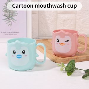 UFANSM ถ้วยแปรง เด็ก ผู้ถือ ห้องน้ำ เด็กวัยหัดเดิน ถ้วยน้ำยาบ้วนปาก การแปรงฟัน แปรงสีฟัน