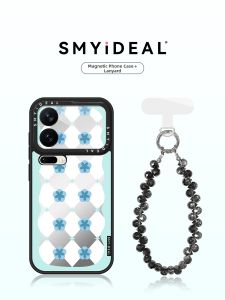 Smyideal | Magnetic Diamond Flower Design Premium Xiaomi 17promax Phone Case