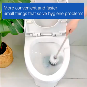 Disposable Toilet Brush Wall Mounted Toilet Cleaning System Household Simple Toilet Brush To Clean