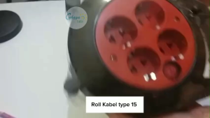 Roll Kabel Tipe 15 Plus Saklar / Kabel Roll Kabel 10 Meter stop kontak listrik / Kabel Gulung