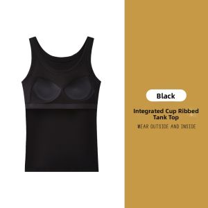 BEILAIFEN | Yellow Slimming Padded Bra Integrated Vest
