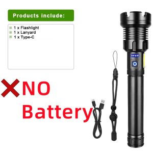 2026 Mới 9900000000LM 20000mAh XHP360 Đèn Pin Sạc USB Có Thể Phóng To Cực Mạnh Đèn Lồng Chống Nước Cho Cắm Trại Ngoài Trời & Trường Hợp Khẩn Cấp