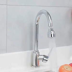 Đầu vòi chậu rửa bát xoay 720 độ đầu bằng đồng 3 chế độ phun