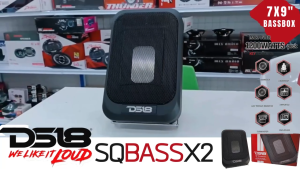 Bassbox รถยนต์ DS18 SQBASSX2 เบสแน่น เสียงหนัก 1200W เบสบ็อก 7x9 นิ้ว เบสดัง เบสถึก คุณภาพสูง