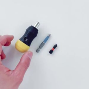 Bộ Tuốc Nơ Vít Lục Giác Mini 1/4” Đa Chức Năng Độ Cứng Cao Đầu Vặn Phillips/Vuông/HEX/Torx Dài 25mm Dụng Cụ Cầm Tay Có Thể Tháo Rời