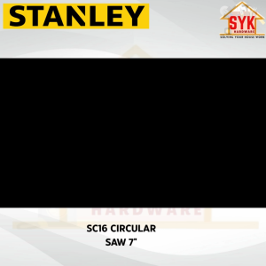 SYK Stanley SC16 7 Inch Electric Circular Saw Machine Wood Cutting Mesin Elektrik Gergaji Mesin Potong Kayu