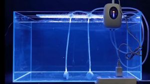 BayanMart Portable USB Mini Oxygen Pump for Fish Tanks with Rechargeable Lithium Battery and Silent Mode