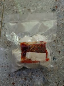 BELI 1 GRATIS 1 BASRENG MENTAH PAKE CHILI OIL DADAKAN IKAN TENGGIRI ENAK GURIH KRIUK