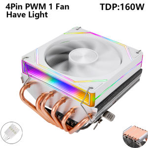 XUANFENG CPU Processor Horizontal 6 Heat Pipe Cooler 120mm ARGB Fan Compatible install LGA2011-3 115x 2066 1200 1700 AMD x79 x99