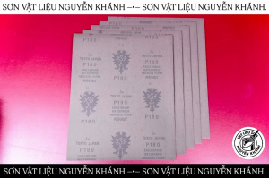 GIẤY NHÁM NHẬT P180 KOVAX – NHÁM NƯỚC CHÀ GỖ KIM LOẠI SƠN CŨ BỘT TRÉT