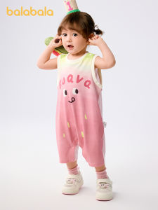 balabala Baby Romper Summer Crawling Outfit Outdoor Clothes Boys Girls Thin 2025