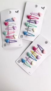 Pinky Bee Jepit Tiptop Hati Set 69110100