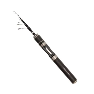 UL telescopic fishing rod complete set cast rod spin cast fishing reel combination ultra short fishing rod set