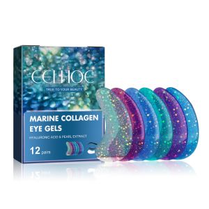 Eelhoe Crystal Collagen Eye Mask Anti Aging Wrinkle Moisturizing Firmness Lift Remove Dark Circle Fade Eye Bag Nourishing Anti Puffiness Eye Skin Eye Care Eye Patches