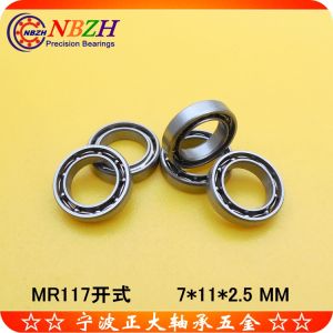 High-Speed Open Type Stainless Steel Bearings SMR117K MR117 Premium Quality Deep Groove Ball Bearings Hardware Tools