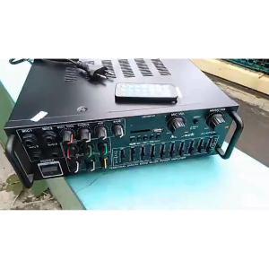 ORI Sunbuck Ampli Amplifier Karaoke masjid Bluetooth Super bass rumahan 2000W EQ Mixer FM AV-MP326BT