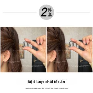 NING ZHOU | Kẹp Tóc Ngụy Trang Và Gắp Tạo Kiểu Tóc Rối