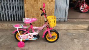 คุณสมบัติของเด็ก: จักรยานเด็ก RONNY 12 นิ้ว ล้อแม็ก ยางตัน/เหมาะกับเด็ก 1-3 ปี