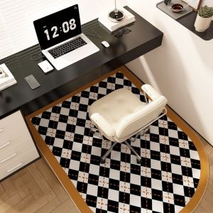 VIKAMA French-Style Luxury Carpet Dressing Table Computer Chair Non-Slip Mat Bedroom Bedside Rug Wear-Resistant Home Decoration