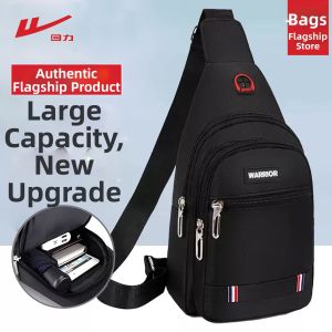 Warrior | Mens Big Capacity Crossbody Bag Convenient for Outings Commuting Versatile
