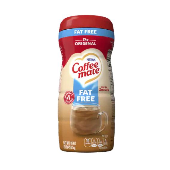 Bột sữa kem béo pha cafe, trà sữa, làm kem, làm bánh Nestle Coffee Mate Sugar Free vị The Original hộp 452gr của Mỹ