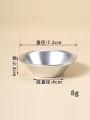Reusable Thickened Baking Mold Aluminum Portuguese Cake Stand Egg Tart Base Support Oven Aluminum Foil Pudding Cup. 
