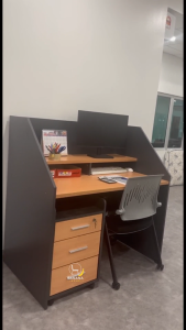 Meja Guru Karel Berpedastal / Meja Kerani / Meja Guru Karel BG4 / Karel Pedestal Teacher Desk / School Teacher Table