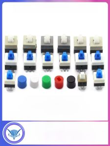 สวิตซ์ปุ่มสวิตซ์สวิตซ์6ขา5.8*5.8 7*7 8*8 8.5 * มม. ล็อคด้วยตนเองไม่มีล็อคสวิตช์6ขา