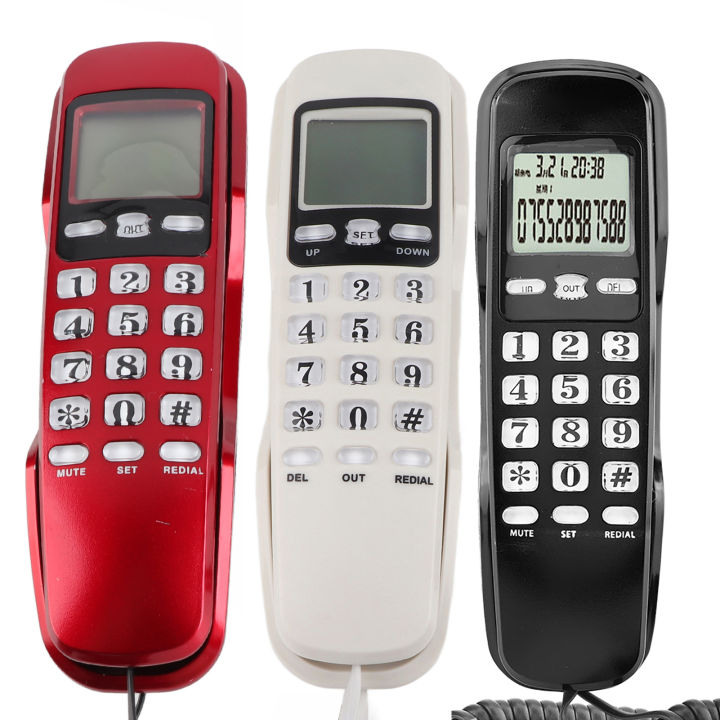 Home%20Telephone%20Mini%20Wall%20Telephone%20Home%20%20Hotel%20Incoming%20Caller%20ID%20LCD%20Display%20Landline%20Phone%20Telephone%20Wired%20Telephone%20-%20Image%205