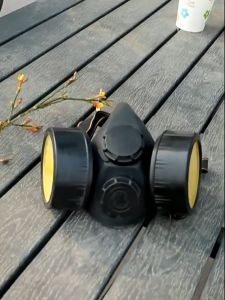 Ready Stock Masker Gas Respirator Anti-Dust Full Face Industrial Mask Chemical Anti Polusi